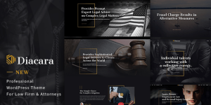 Diacara: WordPress Theme For Law Firm  Attorneys Looking to elevate your law firm's online presence? The Diacara: WordPress Theme for Law Firm  Attorneys is designed specifically for legal professionals