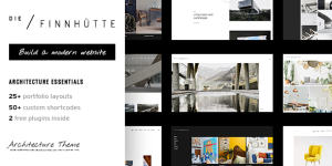 Die Finnhütte – Modern Architecture and Interior Design Theme Unlock the full potential of your architecture and interior design projects with the Die Finnhütte – Modern Architecture and Interior Design Theme. This sleek