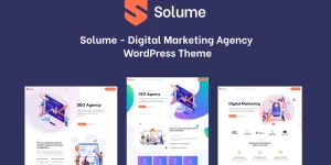 Solume is a robust Digital Marketing Agency WordPress Theme. It gives you the full ability to create modern business websites across a variety of possible fields