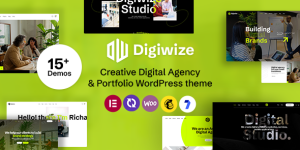 Welcome to our Digiwize – Digital Agency  Creative Portfolio WordPress Theme