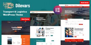 Welcome to the Future of Delivery Services with Dilevars Let me tell you about this fantastic WordPress treasure from ThemeForest - the Dilevars Courier and Delivery Services WordPress Theme! Whether you're looking to revamp your delivery business site or starting fresh