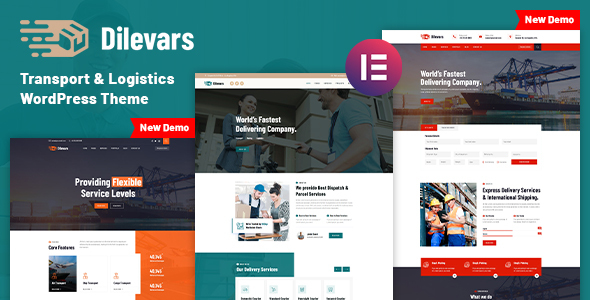 Welcome to the Future of Delivery Services with Dilevars Let me tell you about this fantastic WordPress treasure from ThemeForest - the Dilevars Courier and Delivery Services WordPress Theme! Whether you're looking to revamp your delivery business site or starting fresh