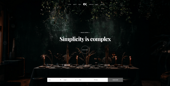 Looking to take your restaurant’s online presence to the next level? Meet the Dinex One Page Restaurant WordPress Theme. This sleek