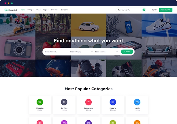 dClassified is a theme that is specially rigged up to create classified listing websites with aplomb. The theme is clean and simple yet one of the most powerful Classified WordPress themes with a string of useful features that you need to build your classified website. The features like a modern…