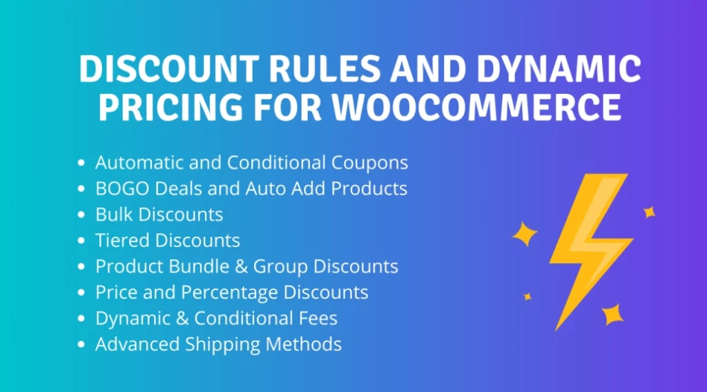 Use WooCommerce Dynamic Pricing and Discounts Rules Plugin to create bulk discounts