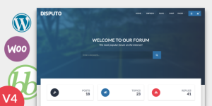 Disputo: WordPress bbPress Forum Theme Are you looking to transform your WordPress site into a vibrant forum? Say hello to Disputo