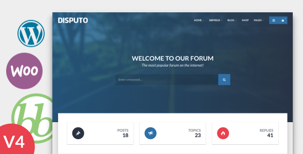 Disputo: WordPress bbPress Forum Theme Are you looking to transform your WordPress site into a vibrant forum? Say hello to Disputo