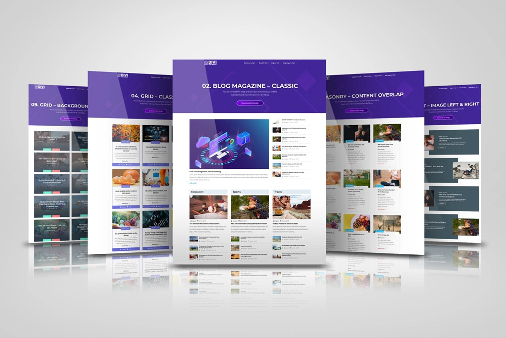 Divi Blog Module is a module offered by DiviGear to create  design your exclusive blog page layouts with extensive design options. Divi Blog Module allows you to create your blog layout quick and easy.