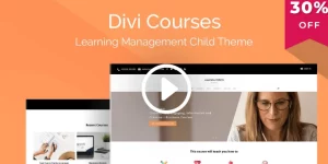 The Divi Courses child theme makes it easy for your students to engage with your content utilizing a customized login experience