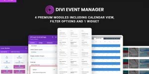 Divi Event Manager is a Fully Responsive