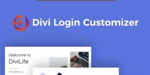 Divi Login Customizer lets you easily create a custom branded login screen using Divi. Stop giving WordPress free advertising