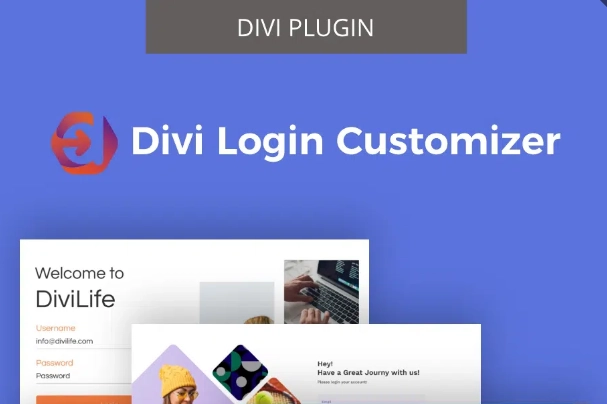 Divi Login Customizer lets you easily create a custom branded login screen using Divi. Stop giving WordPress free advertising