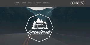 Open Road Divi Child Theme Including a number of content-driven elements