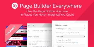 Page Builder Everywhere lets you use any design you save to the Divi library