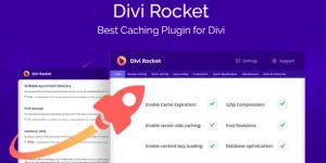 Divi Rocket was built from the ground up and fine-tuned specifically for speeding up the Divi Theme and has a number of features not available in any other caching plugin on the market. Since Divi Rocket was built specifically for Divi