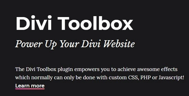 The Divi Toolbox empowers you to achieve effects which normally can only be done with custom CSS