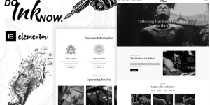 Discover Doinknow – Tattoo Salon WordPress Theme