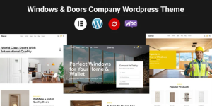 Discover the Doroz Windows  Doors Company WordPress Theme