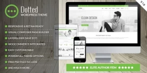 Create the perfect corporate or online store website with Dotted