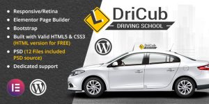 Boost your driving school's site with Dricub - a customizable