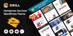 The Drill is a sleek and modern WordPress Theme designed specifically for handyman