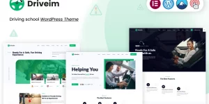 Driveim - An exclusive driving training WordPress theme for driving schools