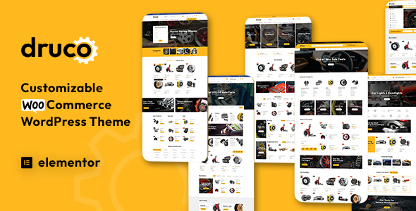 Druco is a WooCommerce WordPress theme designed for shopping online stores. Druco includes a lot of pre-designed layouts for home page