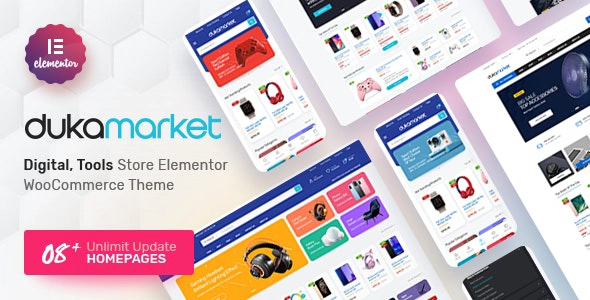 Create your own multi-vendor marketplace with DukaMarket! Perfect for electronics