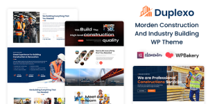 Duplexo Construction Renovation WordPress Theme: The Ultimate Bundle for Your Project The Duplexo Construction Renovation WordPress Theme is designed exclusively for construction and renovation businesses. Offering a sleek