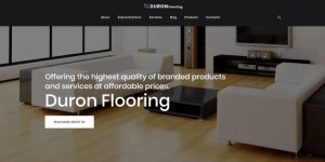 Discover DuronFlooring - the ultimate Interior  Furniture and Flooring WordPress Theme! With stunning designs