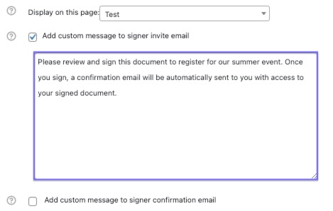 Elevate your e-signature experience with our "Add Custom Message to Signature" invite! Personalize your emails effortlessly