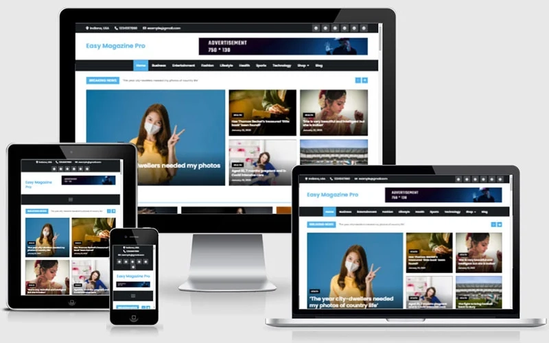 Easy Magazine Pro is a unique and modern WordPress theme built for news and magazine websites. It includes lots of features such as sidebar layout options