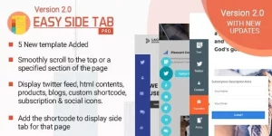 Boost your website's engagement with Easy Side Tab Pro