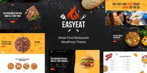 Create a stunning online presence with the EasyEat WordPress Theme. Customize with ease