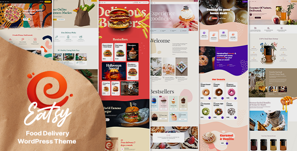 Discover Eatsy - the ultimate Food Delivery WordPress Theme! Packed with stunning design