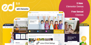 Designed and developed with experience in building websites for school users ‘Ed School’ is filled with the useful kinds of features you need to easily create a beautiful fluid