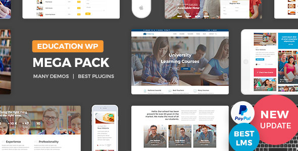 Discover Education Pack – the ultimate WordPress theme for educational sites. Features SEO-friendly