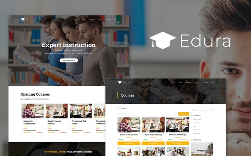 Edura - LearnPress Education WordPress Theme