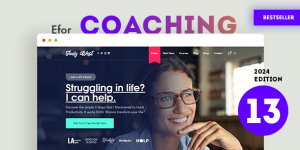 Efor – Coaching Online Courses WordPress Theme is hands down one of the best picks for educators