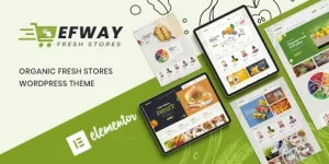 Efway Food Store WooCommerce WordPress Theme – Food Restaurant WP Theme (Efway) is created for food website