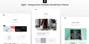 Discover Eight – a fully responsive WordPress portfolio theme perfect for agencies