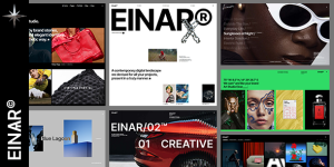 Elevate your design agency with the Einar WordPress theme—beautiful designs