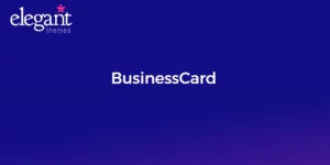 Discover Elegant Themes BusinessCard