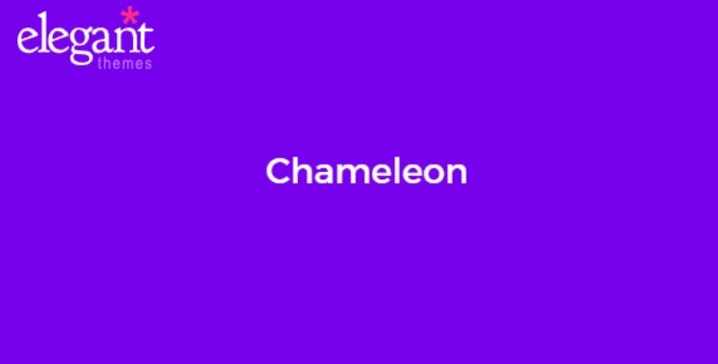 Discover Elegant Themes Chameleon