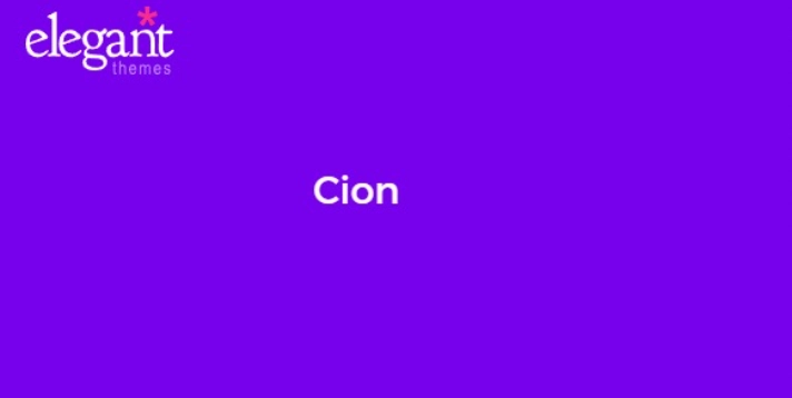 Discover Elegant Themes Cion