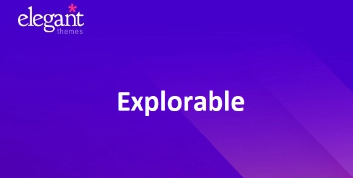 Explorable is a location-based theme that pins your posts on a map. Listings become part of a journey