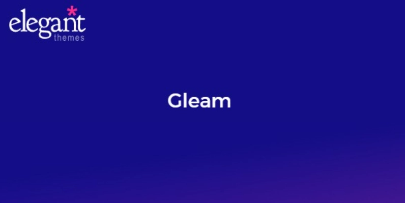 Discover Elegant Themes Gleam