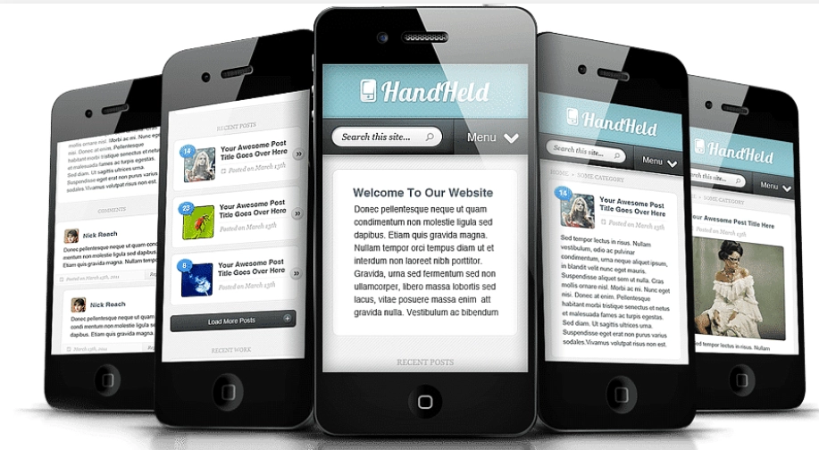 Transform your website with Elegant Themes Handheld