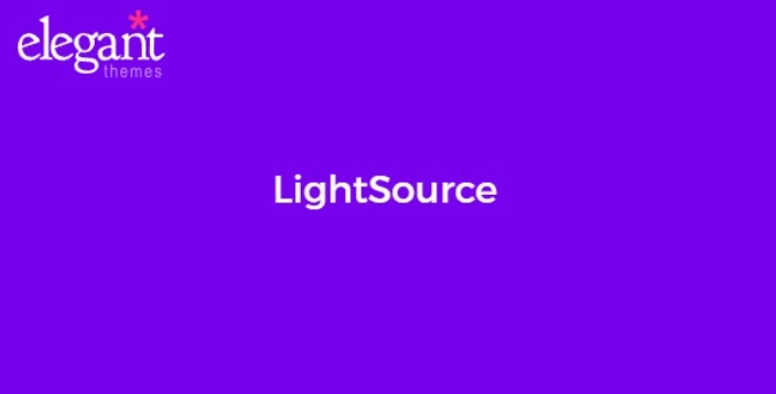 Discover Elegant Themes LightSource