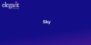 Discover Elegant Themes Sky